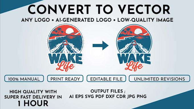vector tracing, redraw, convert logo to vector, recreate in vector
