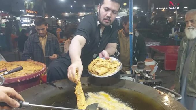 make street food videos in high quality