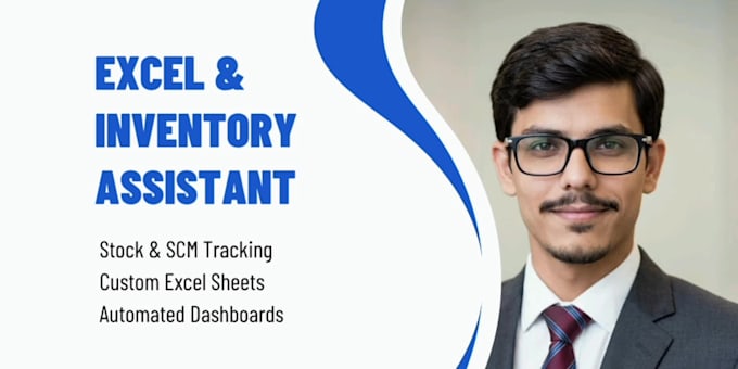 be your excel inventory management and supply chain virtual assistant