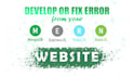 fix errors and develop your mern website with reactjs, expressjs, nodejs