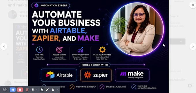 automate your business with airtable, zapier, and make