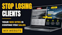 build wix booking website, redesign wix website wix website redesign development
