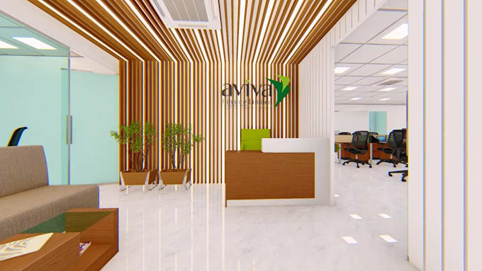 design your office interior with shopping list