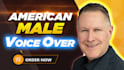 record a corporate deep american male voice over