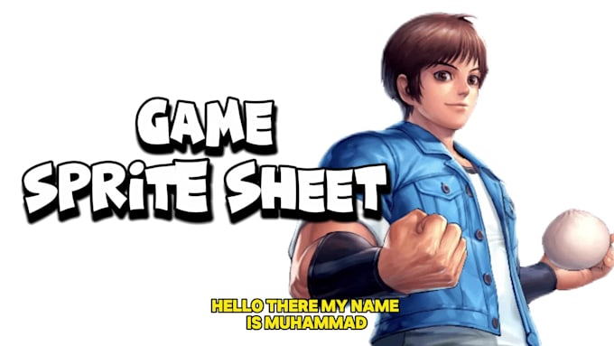 2d game asset character sprite sheets, backgrounds