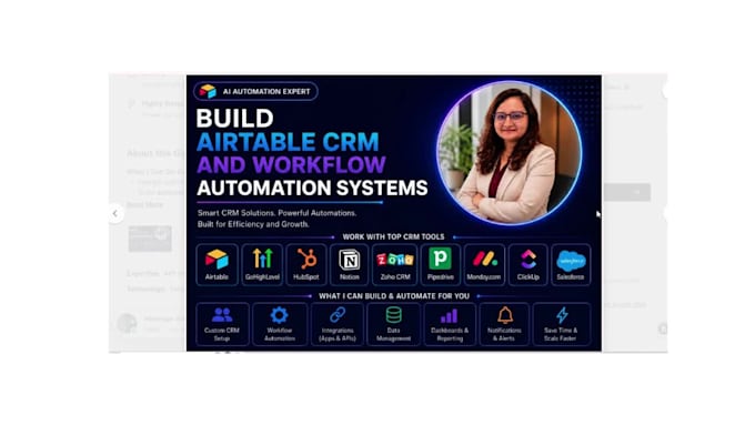 build airtable CRM and workflow automation systems