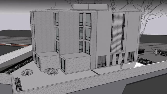 make your professional architecture plans in dwg