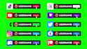 make call to action social media lower thirds