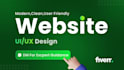 do figma design, figma design website, website ui ux, website mockup