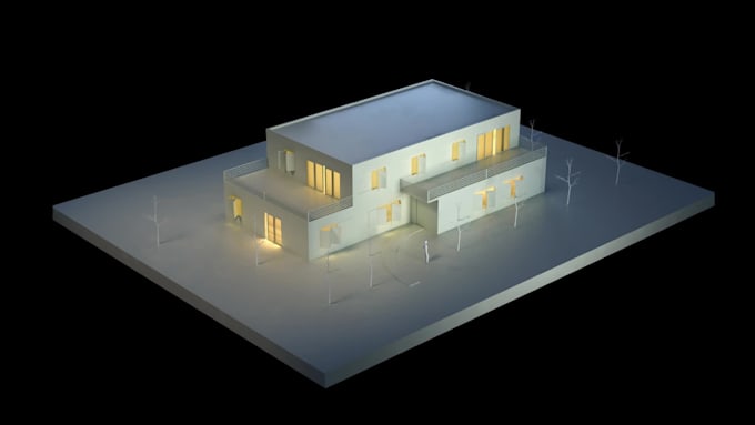 Create renders for architectural models in the material of your choice ...