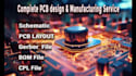 design pcb, circuit and schematic with easyeda, kicad, altium and proteus
