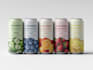 design premium beverage and energy drink can labels