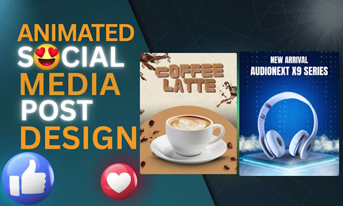 create professional animated social media posts in canva