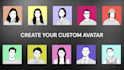 draw minimalist line art avatar