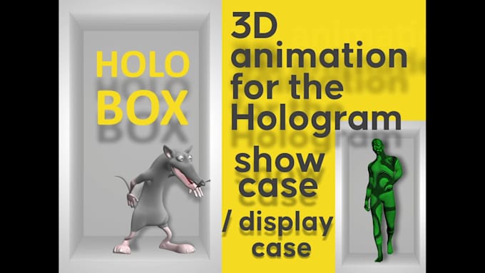 do video for holographic display box