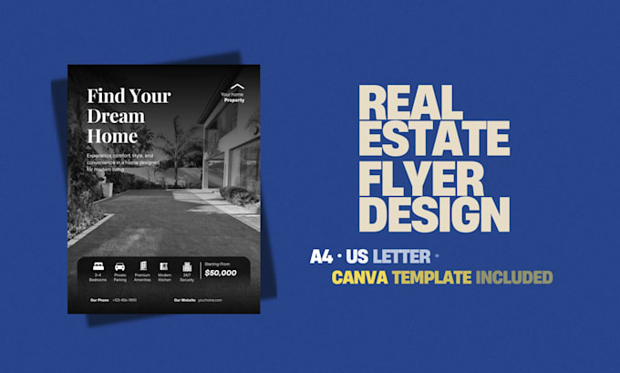 professional real estate flyers