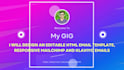 design an editable HTML email template, responsive mailchimp and klaviyo emails
