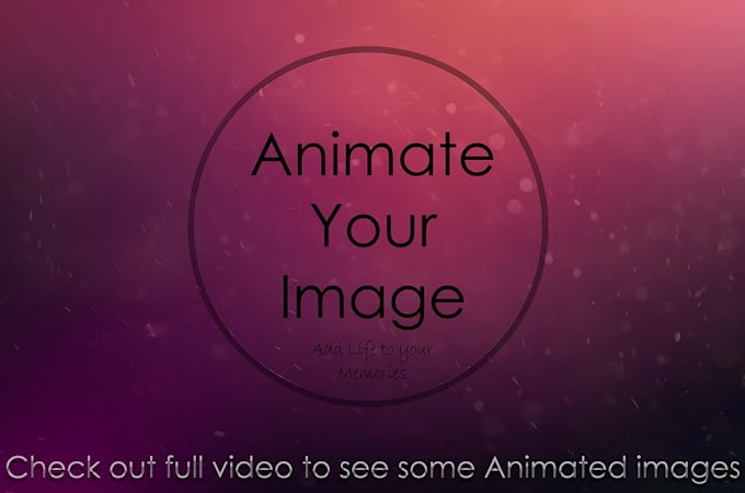 create a cinemagraph or add motion to your image