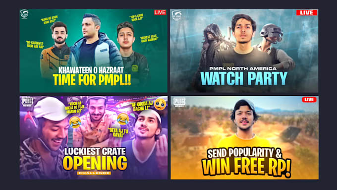 design high CTR youtube thumbnail