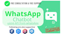 create whatsapp chatbot via whatsapp bot api, facebook messenger bot