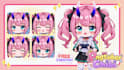 design pngtuber model for streaming in chibi vtuber style