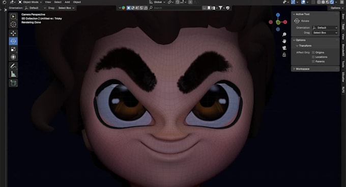 do pixar quality character modeling, rigging, 3d character animation