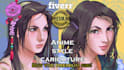 craft you an epic anime or manga avatar caricature or profile picture