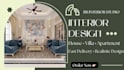 design and render realistic 3d interior for house, villa or apartment