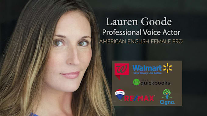 record professional american english female voice over