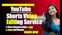 create and optimize a youtube shorts channel with 40 viral videos