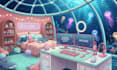 create custom animated vtuber background with matching bgm