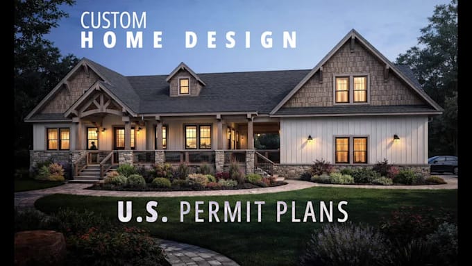 design US custom homes and permit ready plans