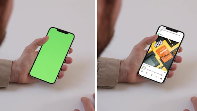 do screen replacement and motion tracking for your video