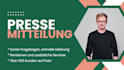 write a professional german press release for news or launch