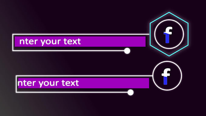 creative lower third title animation and text animation