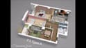 create 3d floor plan , floor plans , 3d rendering