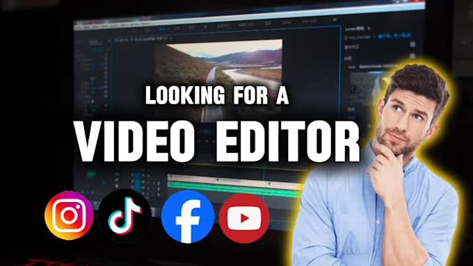 do video editing for youtube video