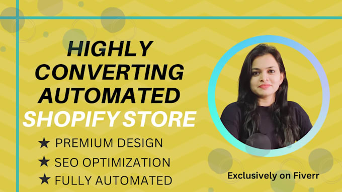 build an automated dropshipping shopify store shopify website