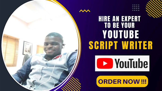 research and write a script for your finance youtube videos