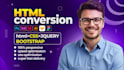convert figma to html, xd to html, sketch to html, psd to html bootstrap 5