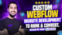 do custome webflow website  from figma to webflow as webflow expert