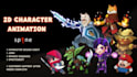 create smooth 2d character animation in spine for your game