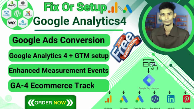 fix or set up ga4 server side and ecommerce tracking