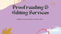 professionally proofread, edit, and polish your document