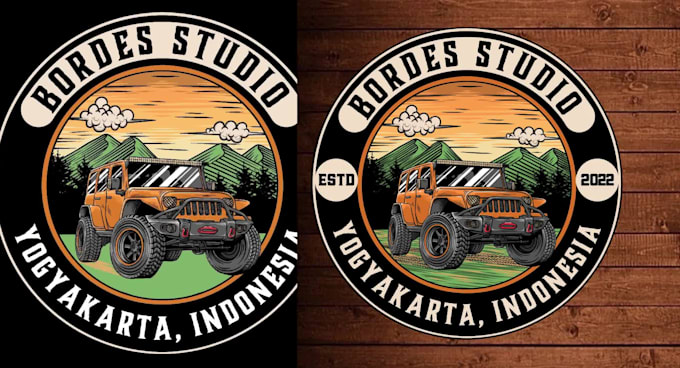 create vintage logo design automotive, car, vehicle bussines