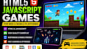 build responsive HTML5, javascript games for web and mobile platform