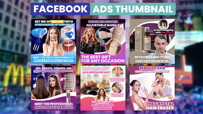create facebook ads thumbnails for your shopify dropshipping products