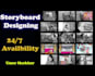 create amazing storyboard frames for commercial use
