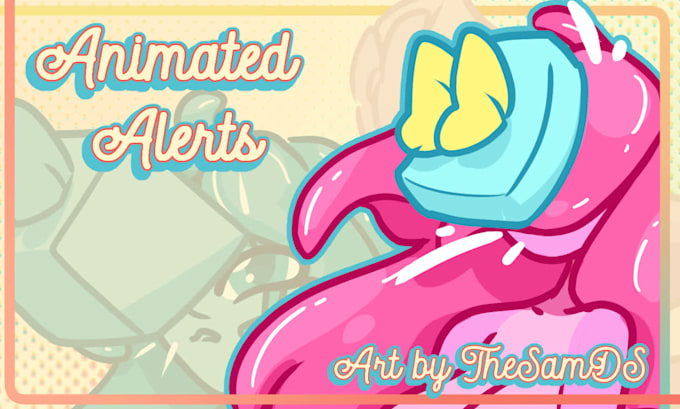 draw animated stream alerts