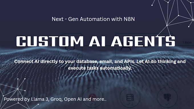 build n8n automation workflows, ai integrations, and API connections